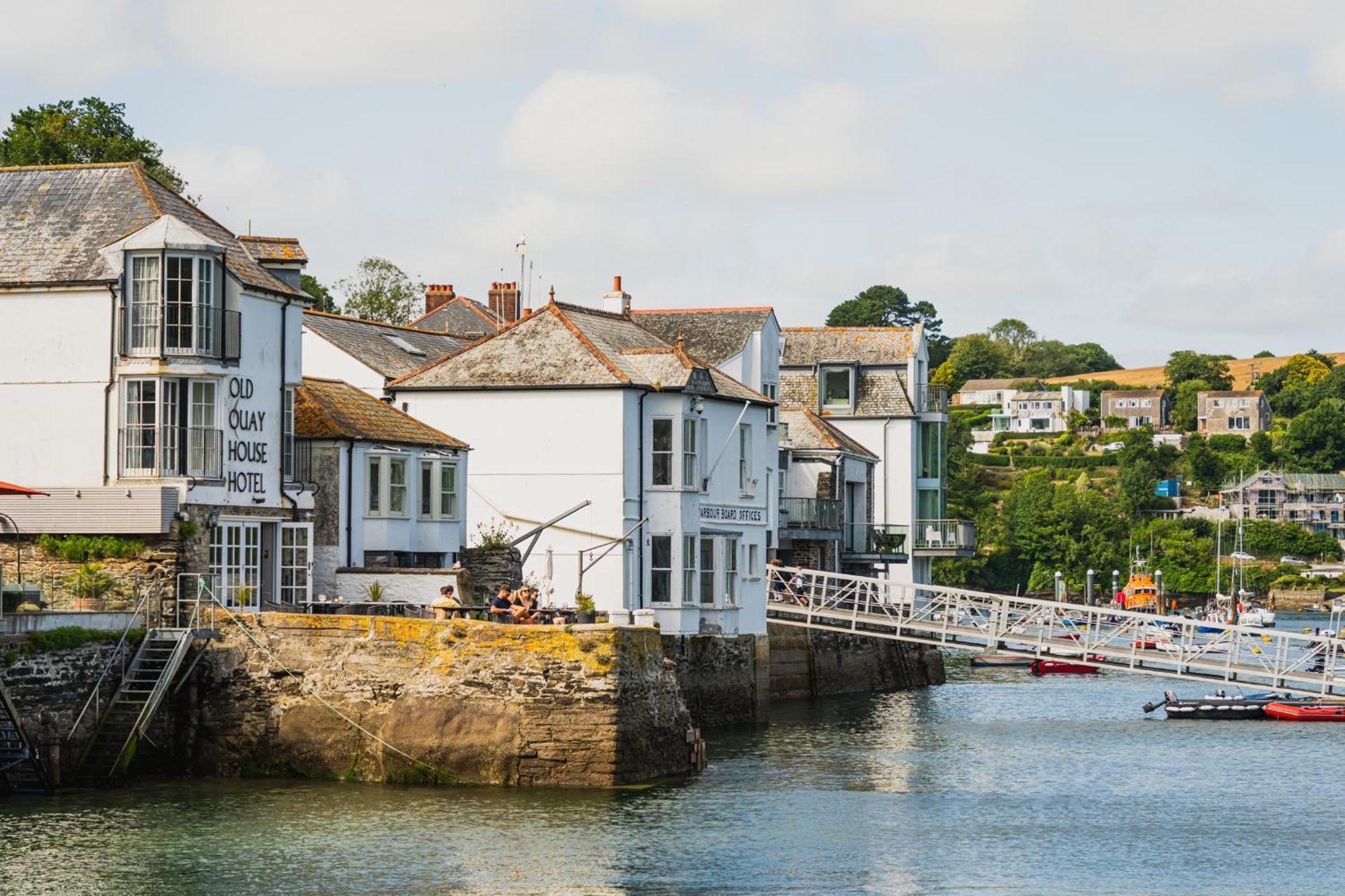 The Old Quay House Hotel Fowey Bagian luar foto