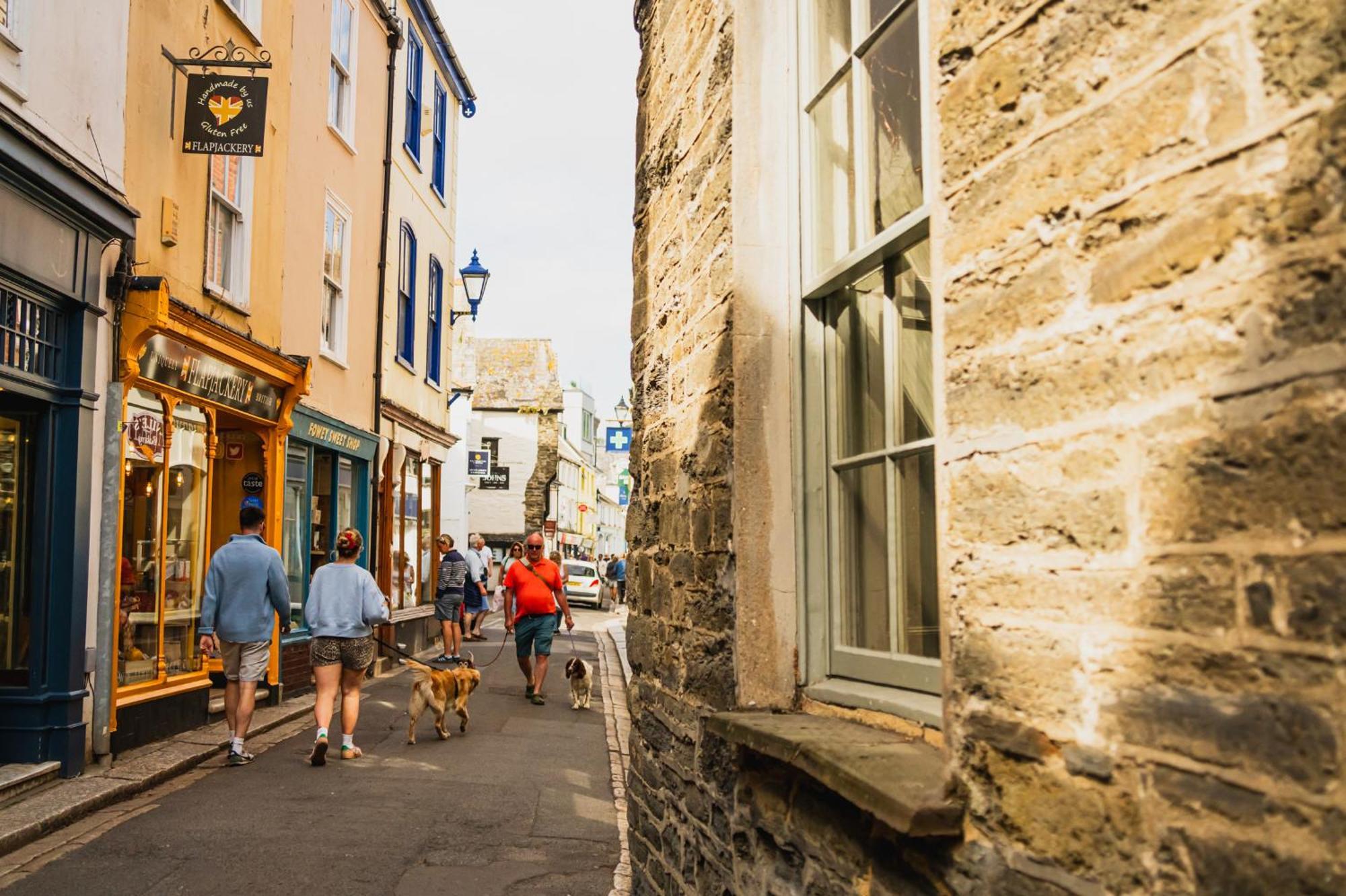 The Old Quay House Hotel Fowey Bagian luar foto
