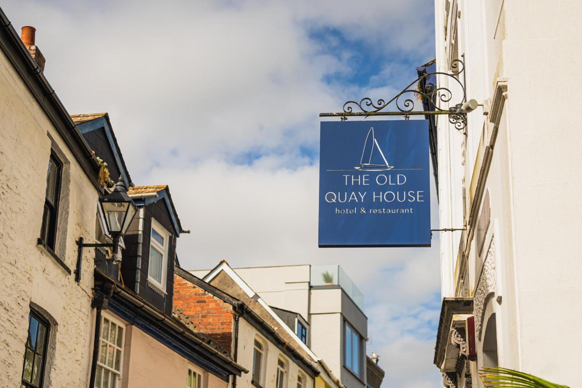 The Old Quay House Hotel Fowey Bagian luar foto