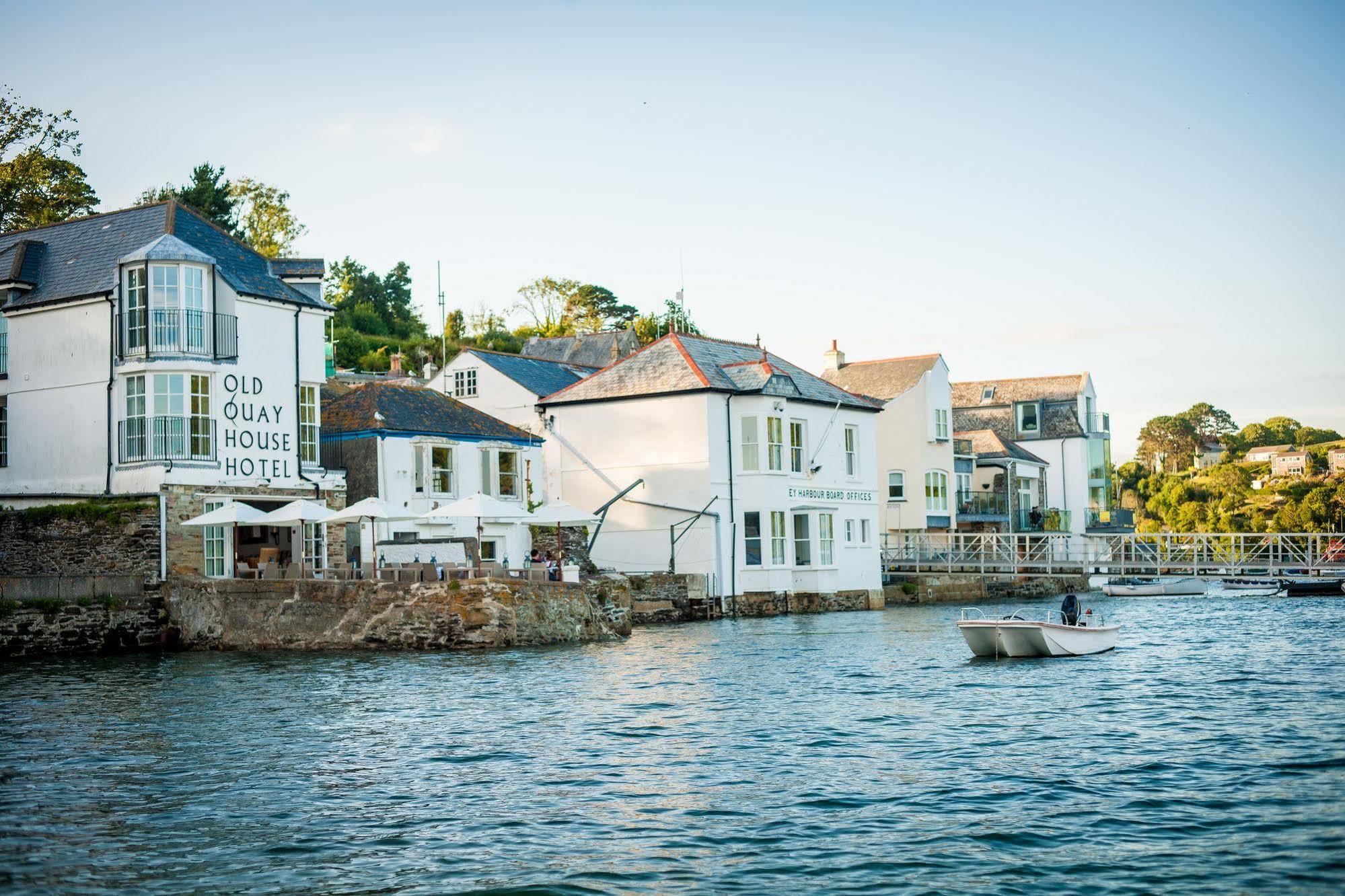 The Old Quay House Hotel Fowey Bagian luar foto